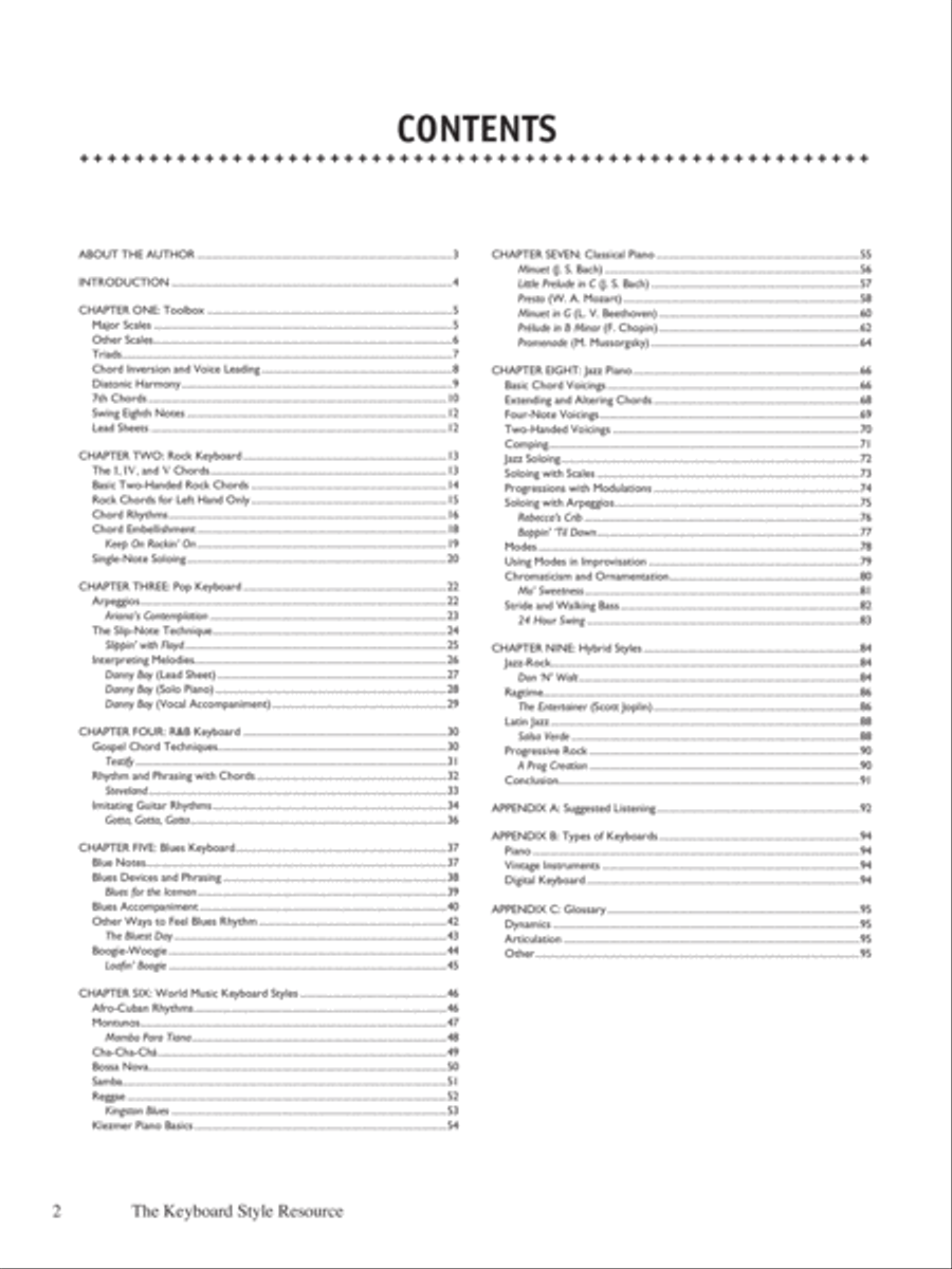 The Keyboard Style Resource Piano Method scores gallery preview page 2