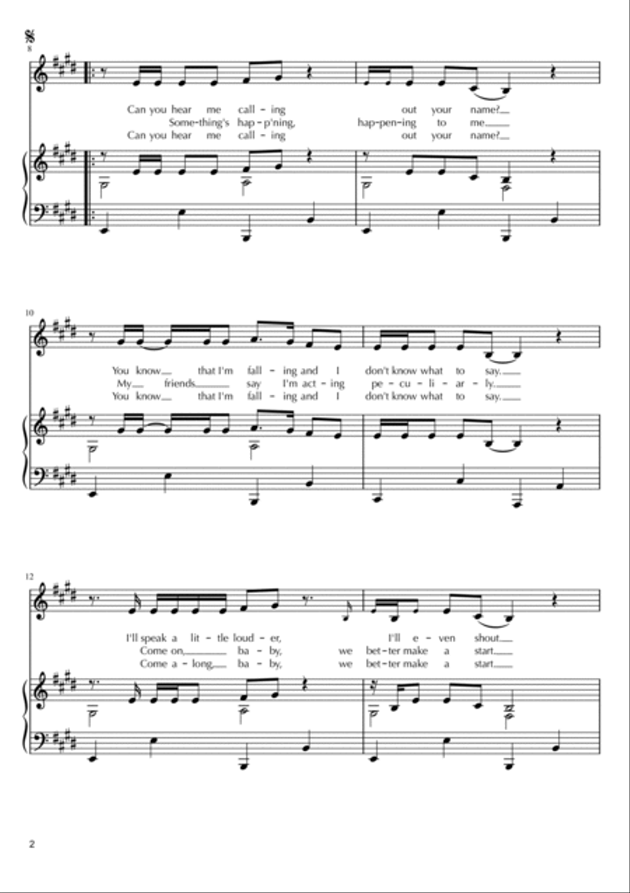 Everywhere Voice scores gallery preview page 2