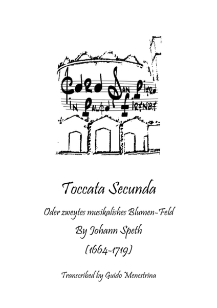 Johann Speth - Toccata Secunda - Transcription by Guido Menestrina image number null