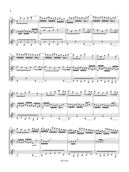 Six Trio Sonatas, Sonata V