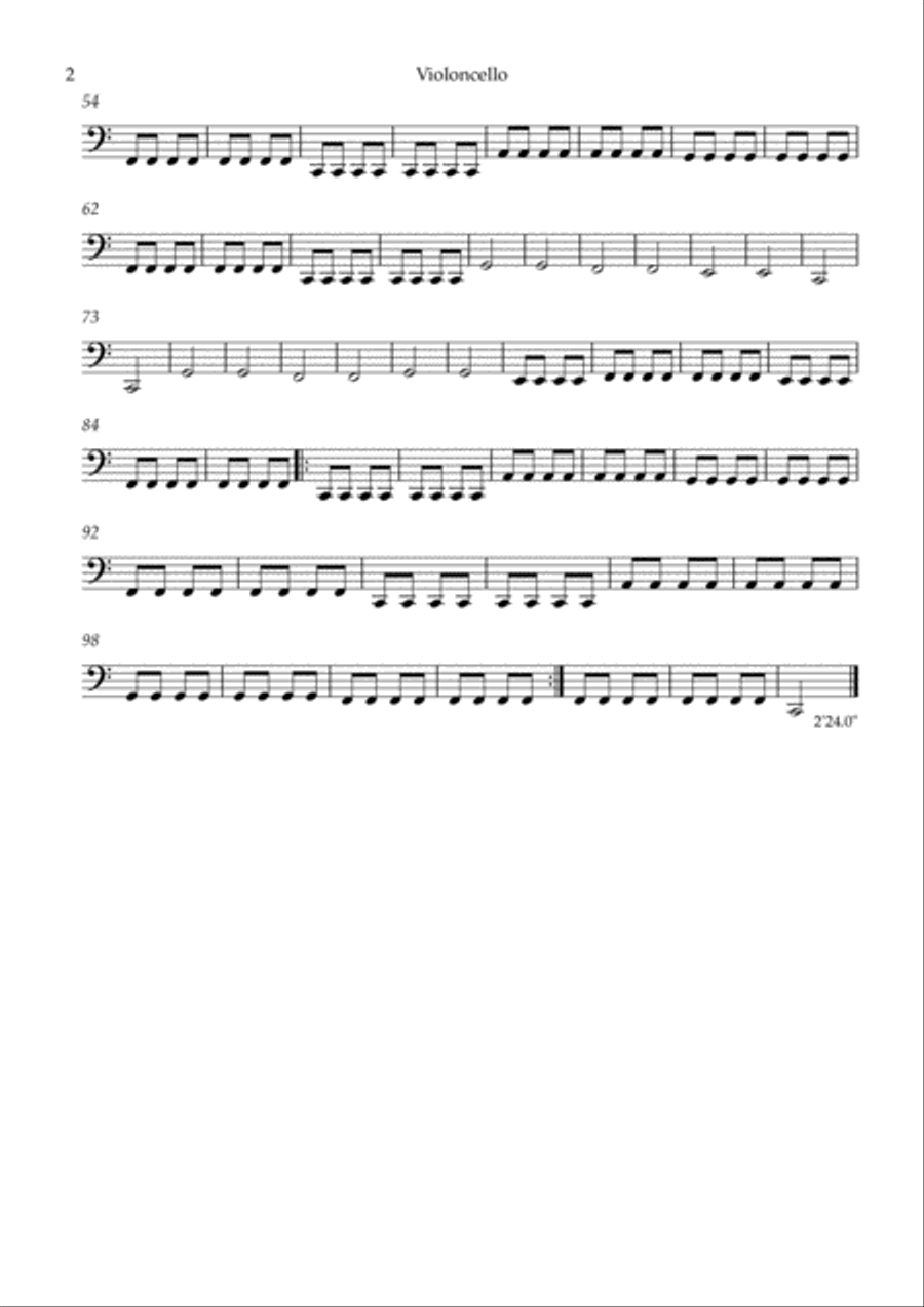 Hoppipolla String Quartet scores gallery preview page 4