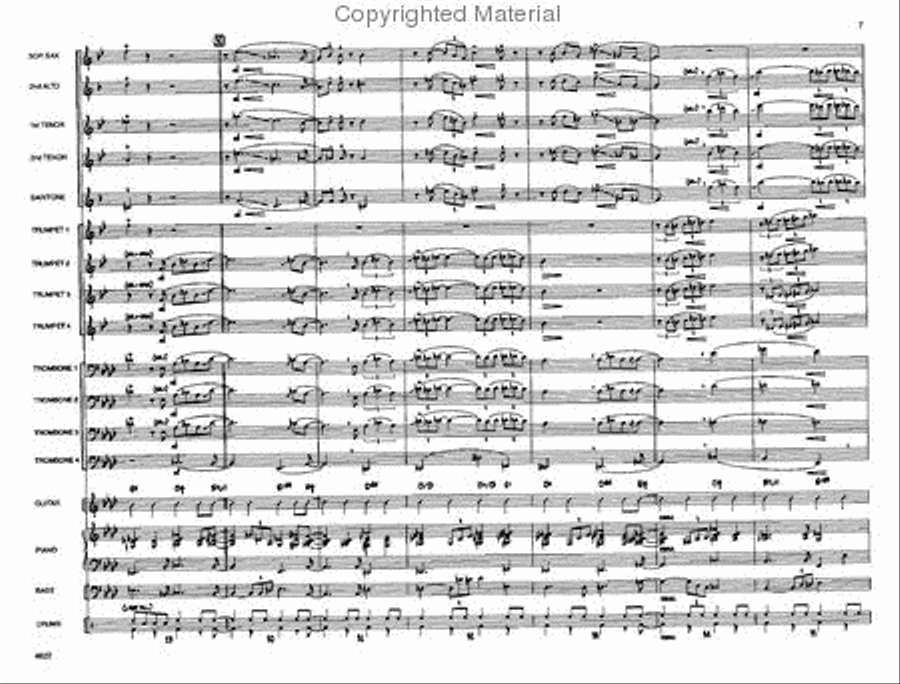 Been Alone Too Long Jazz Ensemble scores gallery preview page 6