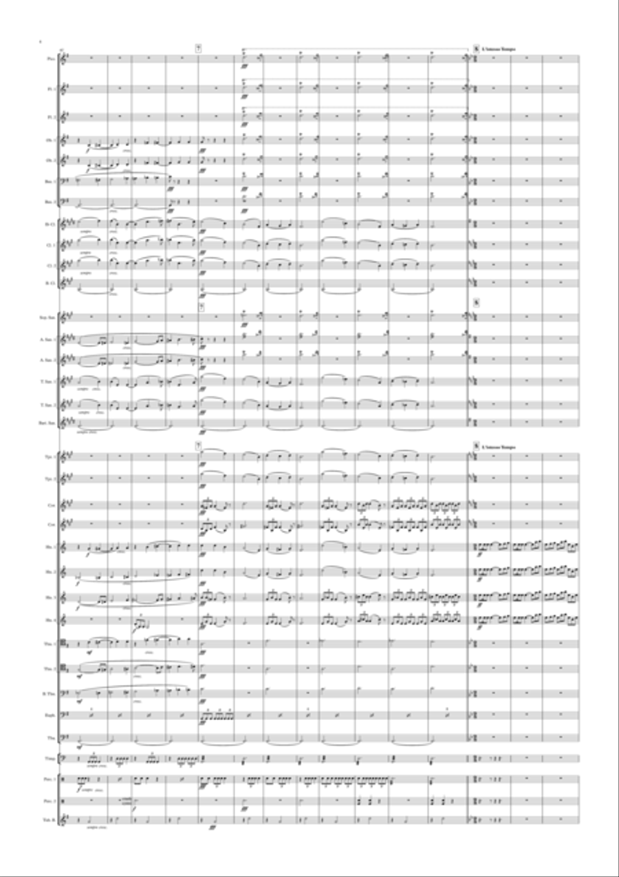 Le Chasseur Maudit (Franck arr Timothy R Wheeler) Small Ensemble scores gallery preview page 4