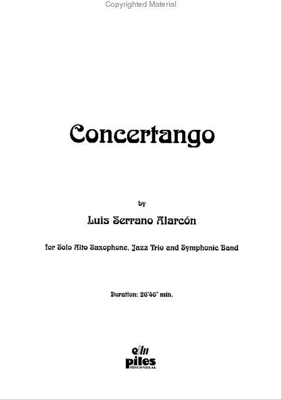 Concertango Concert Band scores gallery preview page 2