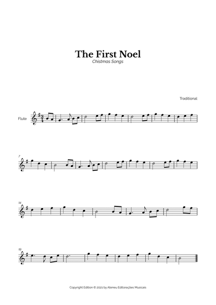 The First Noel for Easy Flute Solo image number null