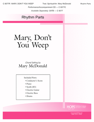 Book cover for Mary, Don't You Know