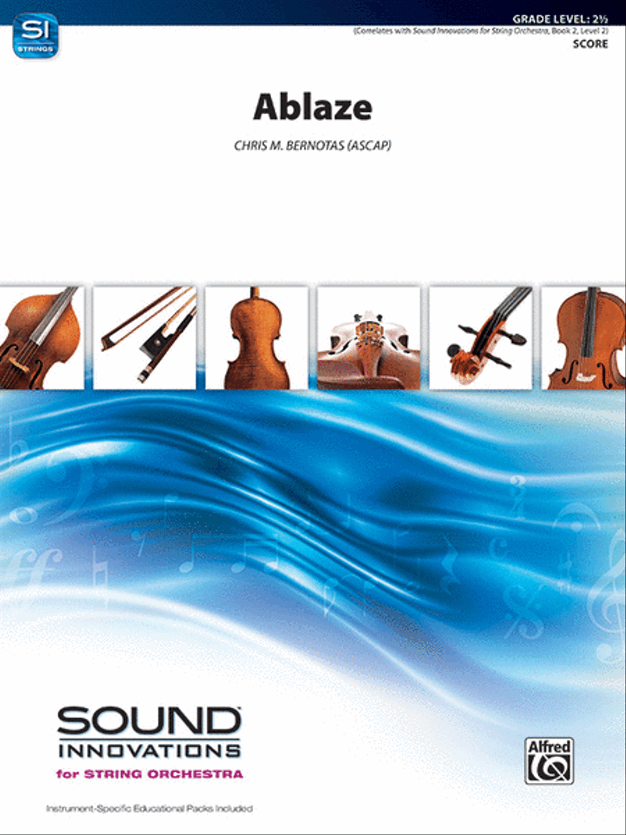 Ablaze String Orchestra scores gallery preview page 1