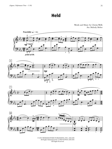 Contemporary Christian Hits Piano Solo - Sheet Music