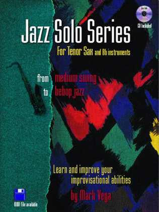 Book cover for Jazz Solo Series for Bb instruments