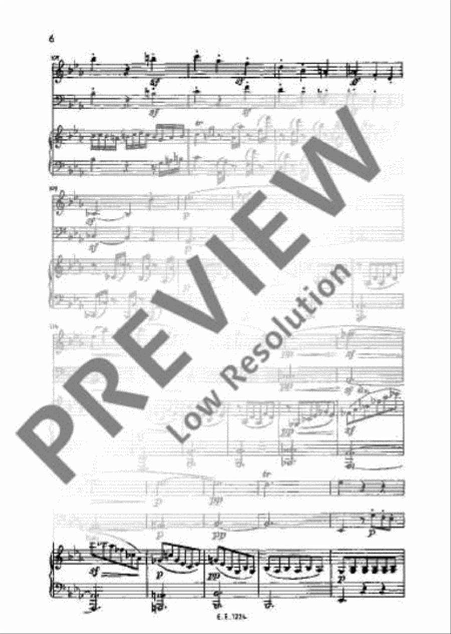Piano Trio No. 3 C minor Piano Trio scores gallery preview page 15