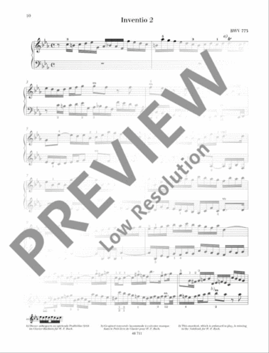 Inventions Inventions Piano Method scores gallery preview page 11