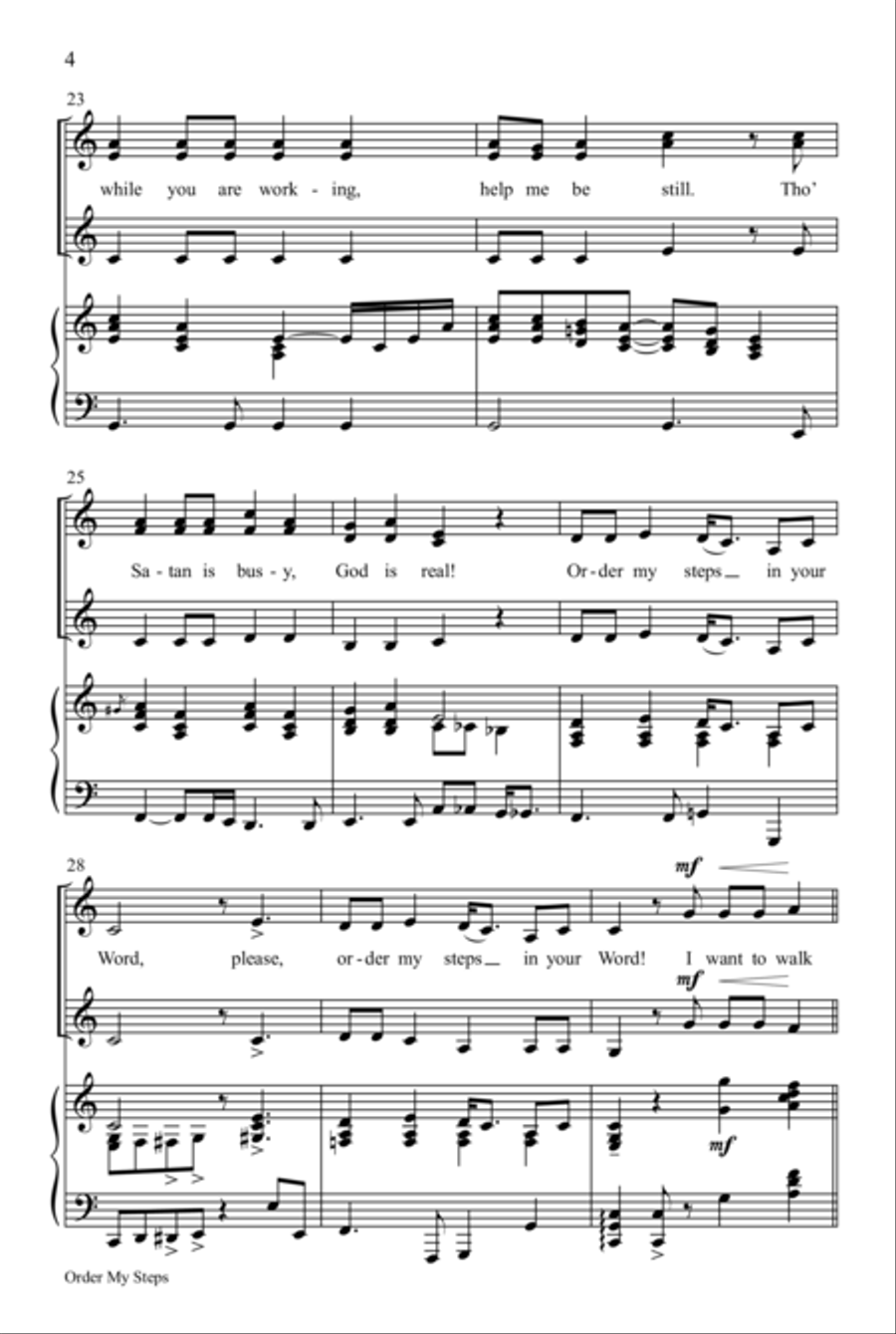 Women in Song 6 Women in Song 6 Women's Choir scores gallery preview page 4