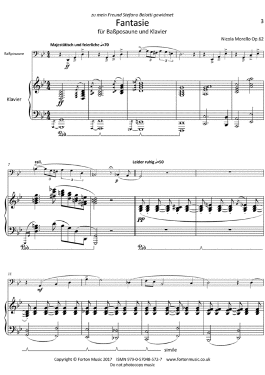 Fantasie Op. 62 Fantasie Op. 62 Set of Parts scores gallery preview page 2