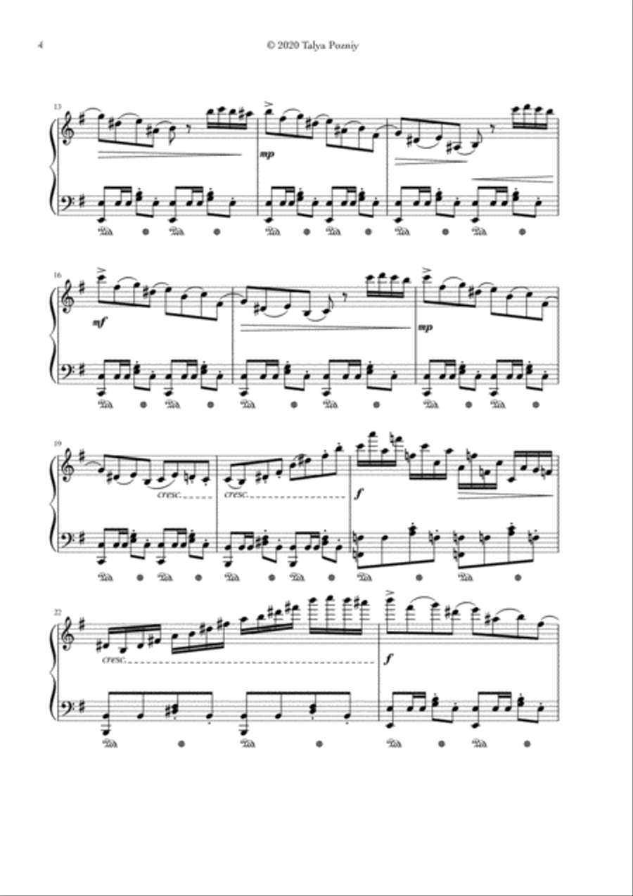Emotions. Daylight Etudes. by Talya Pozniy Piano Method scores gallery preview page 4