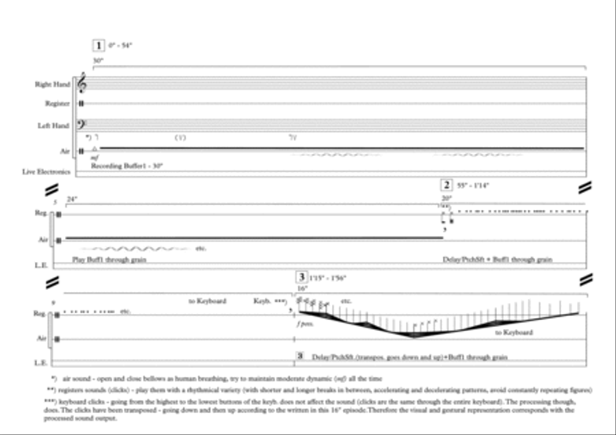 Diffused Gestures for Accordion & Live Electronics Accordion scores gallery preview page 4