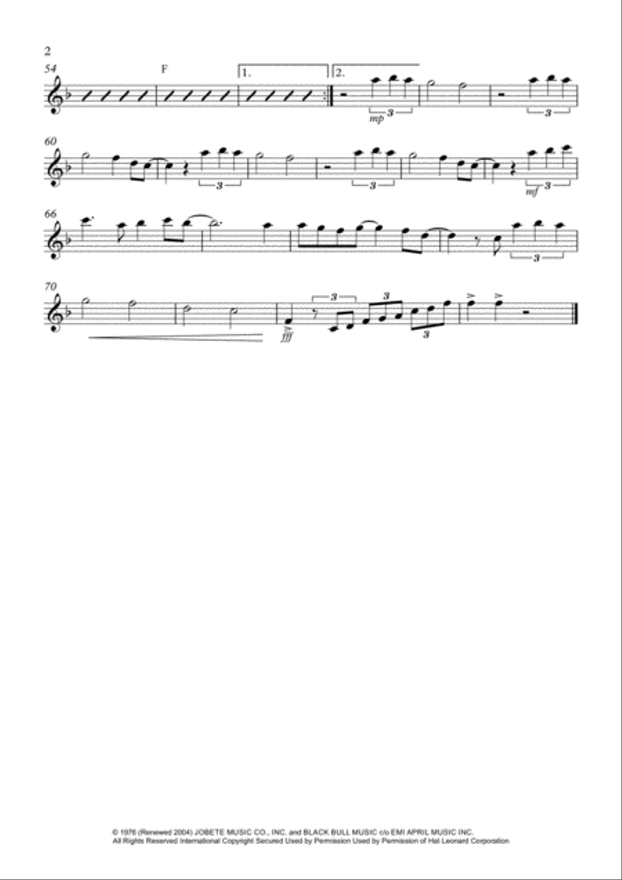 Isn't She Lovely Woodwind Quartet scores gallery preview page 5