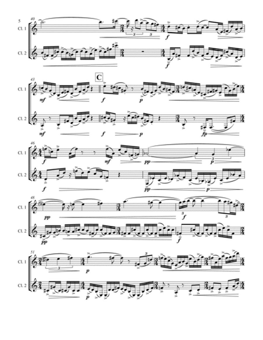 All Rivers at Once - Duet for 2 Bb Clarinets image number null