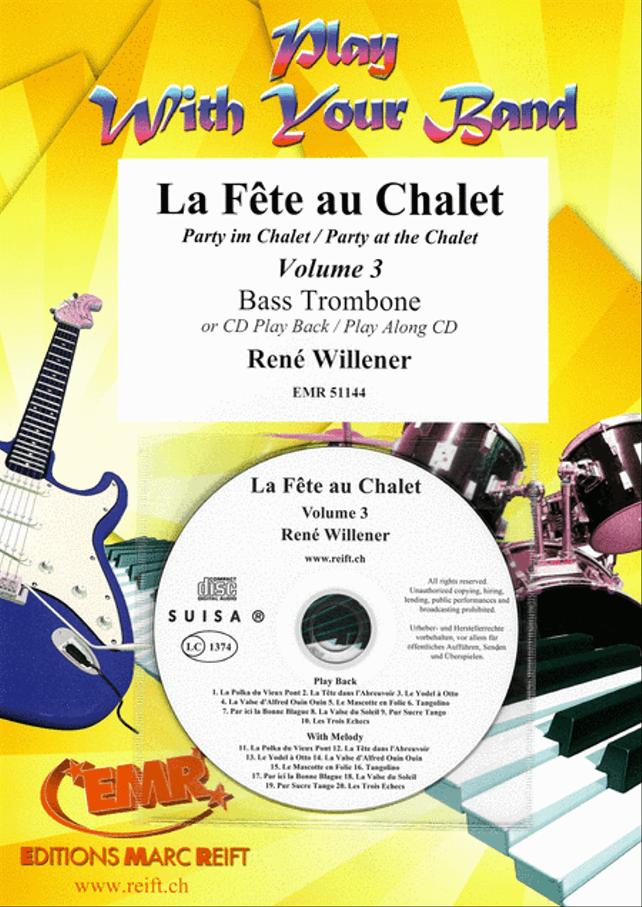 La Fete au Chalet Volume 3 Trombone scores gallery preview page 1
