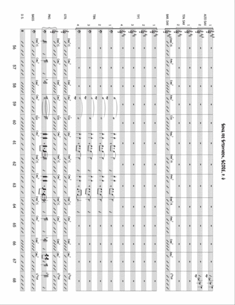 Song For Strayhorn Jazz Ensemble scores gallery preview page 6