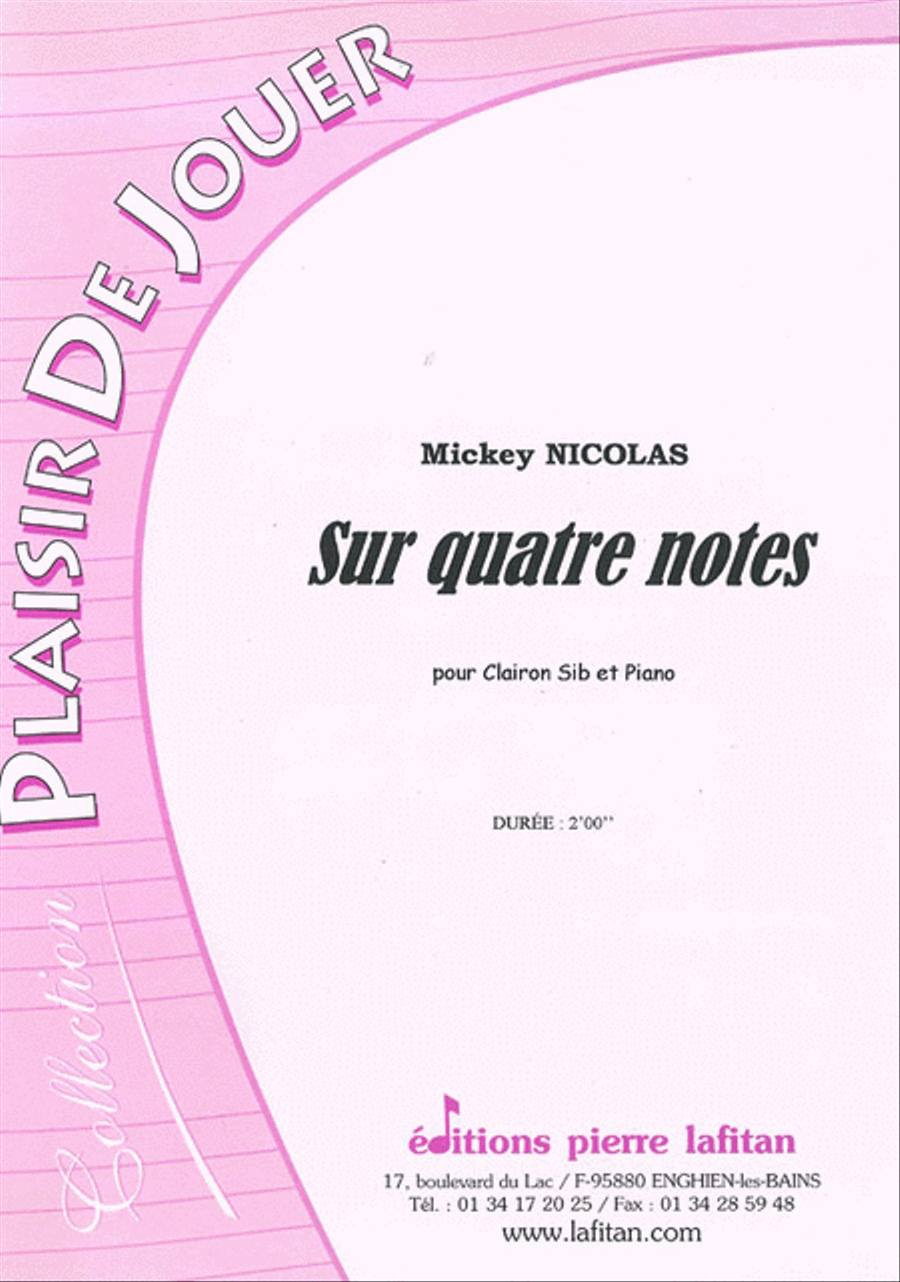 Sur Quatre Notes Bugle scores gallery preview page 1