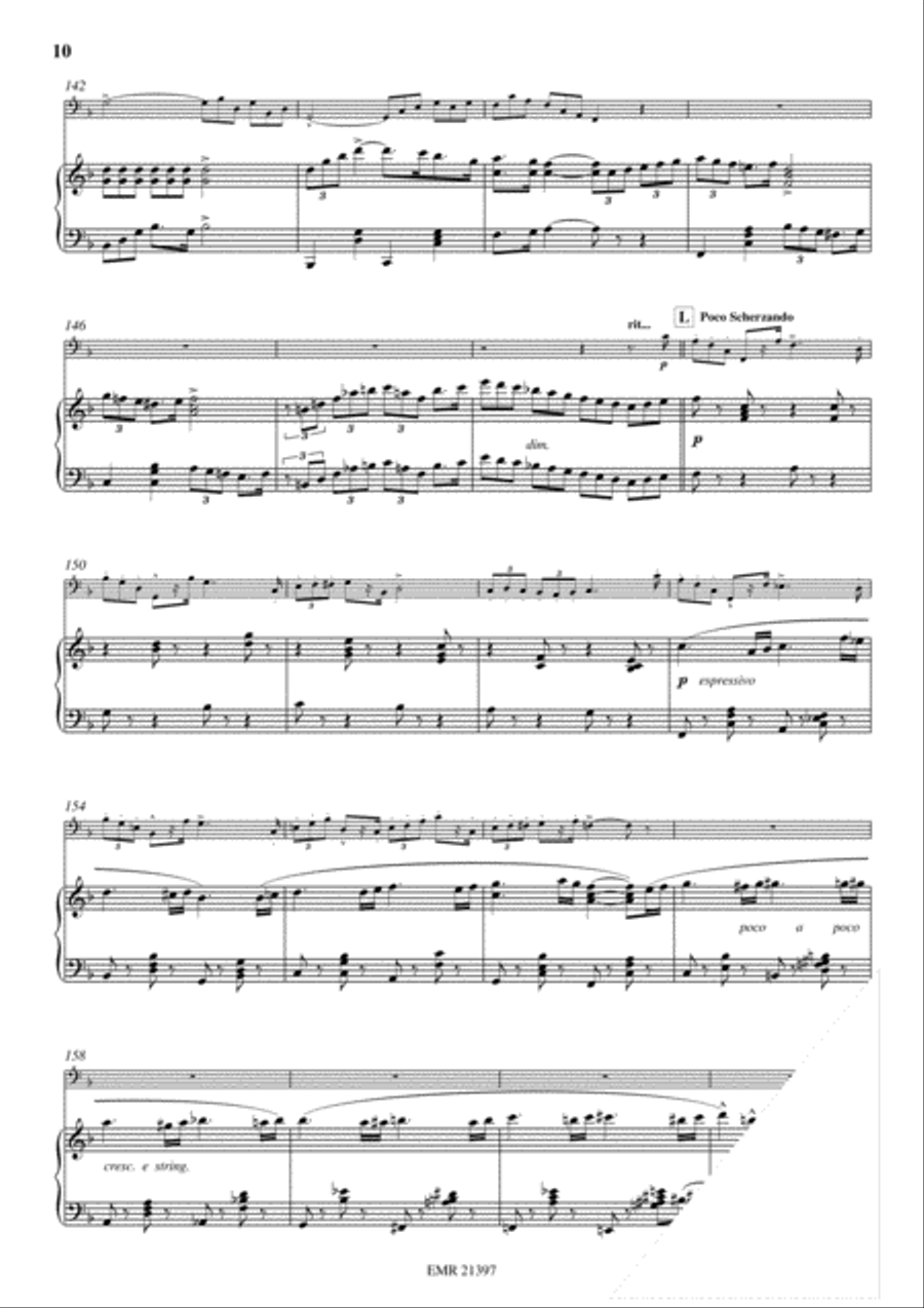 Concerto No. 5 Bass Recorder scores gallery preview page 10