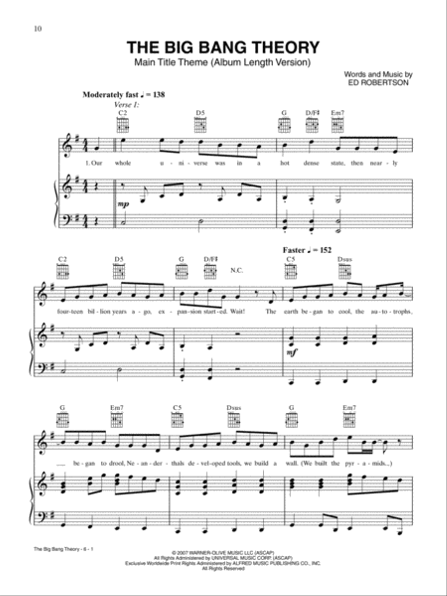 The Giant Pop & Rock Piano Sheet Music Collection Piano, Vocal, Guitar scores gallery preview page 5