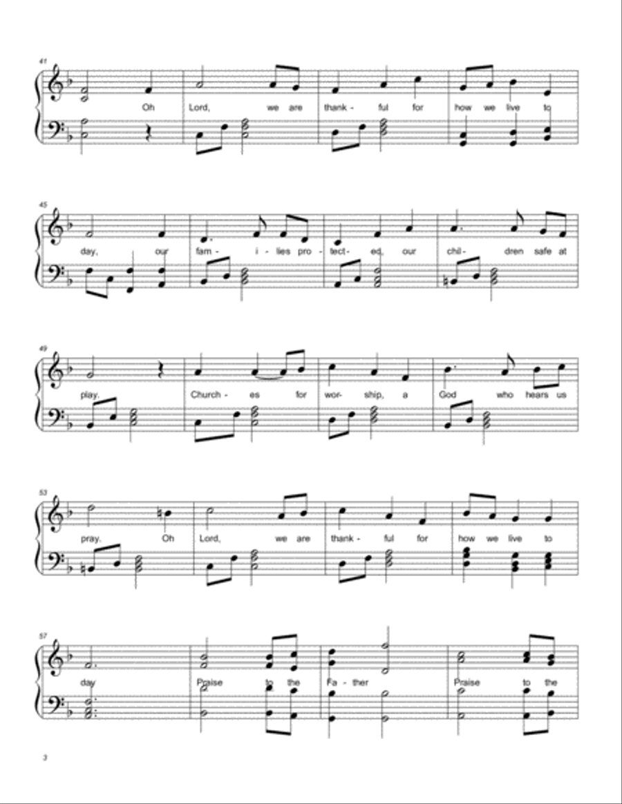 I Want to Give Thanks I Want to Give Thanks TTBB scores gallery preview page 3