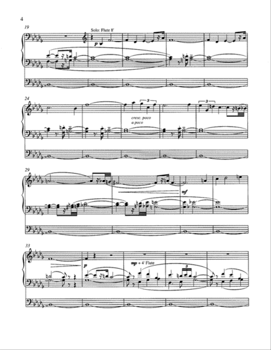 Prelude and Fugue: In Memoriam Nadia Boulanger Organ scores gallery preview page 3