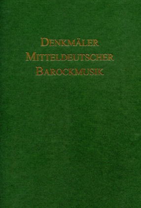 DMB II / 8 Vestibulm hortuli harmonici sacri (Braunschweig 1643) sowie