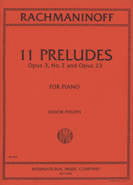 11 Preludes, Opus 23 & Opus 3, No. 2