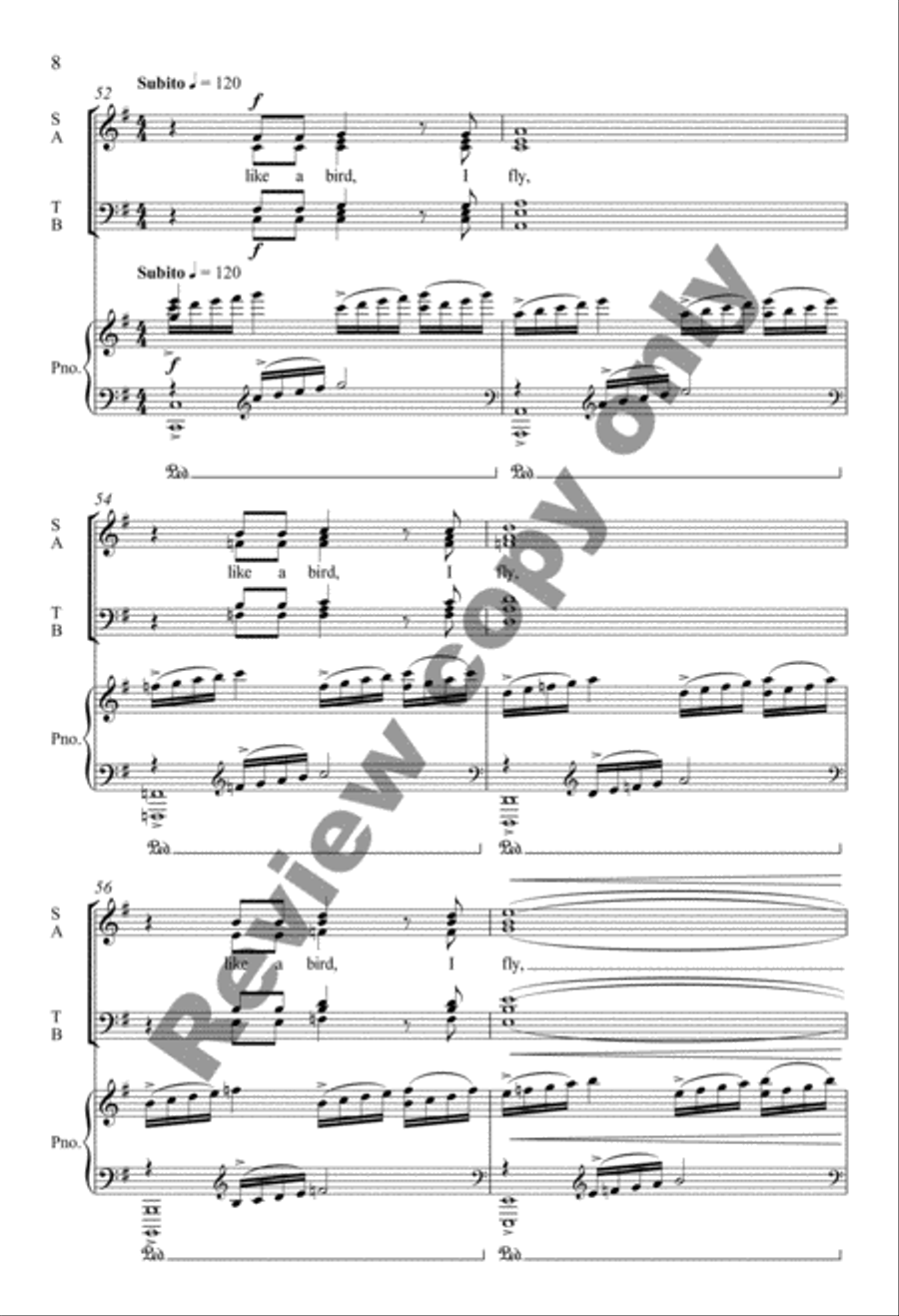 Nightscapes Divisi scores gallery preview page 15