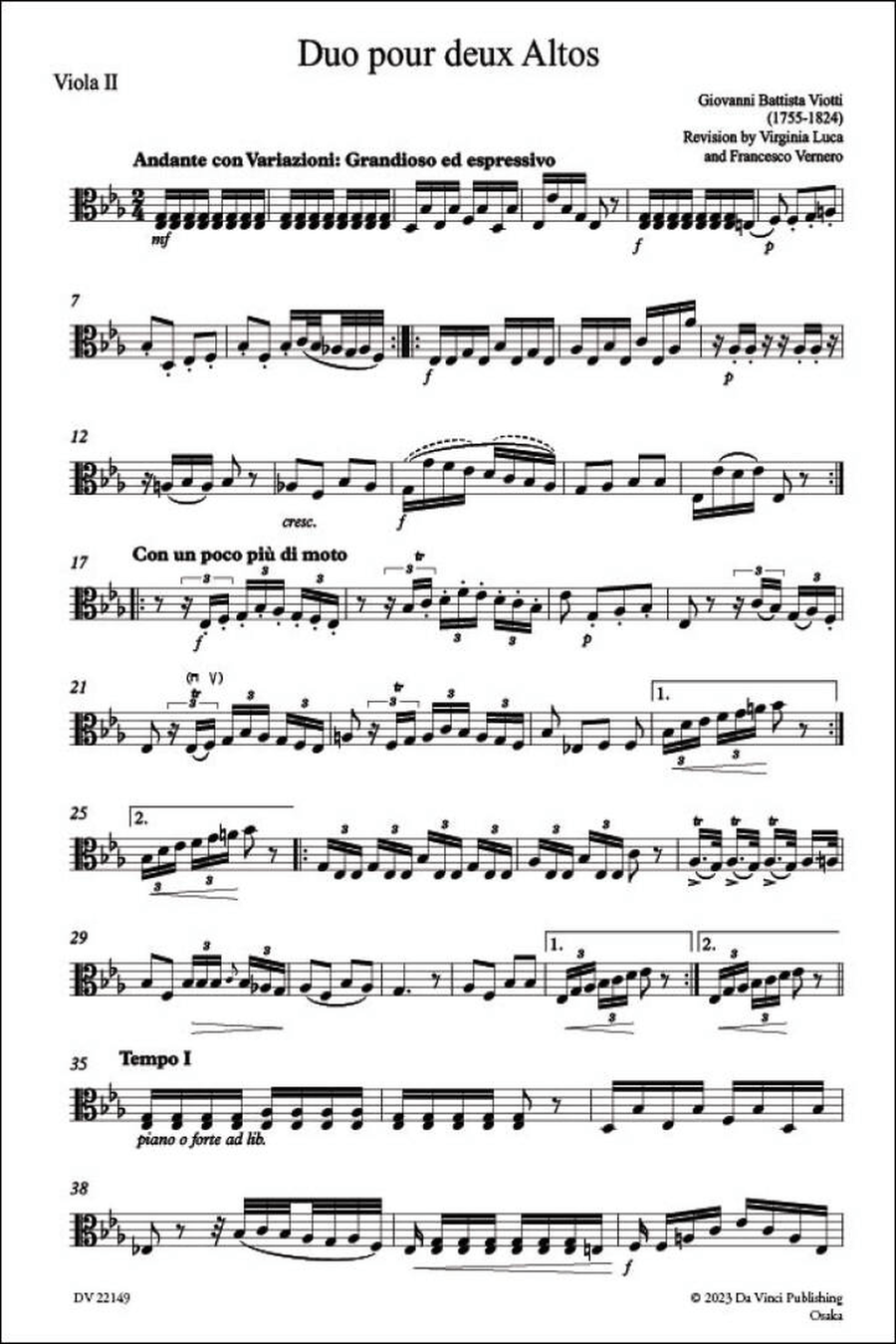 Duo pour deux altos String Duet scores gallery preview page 2