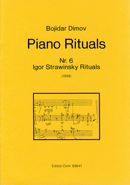 Piano Rituals Nr. 6 "Igor Strawinsky Rituals" (1998) -a work in progress-