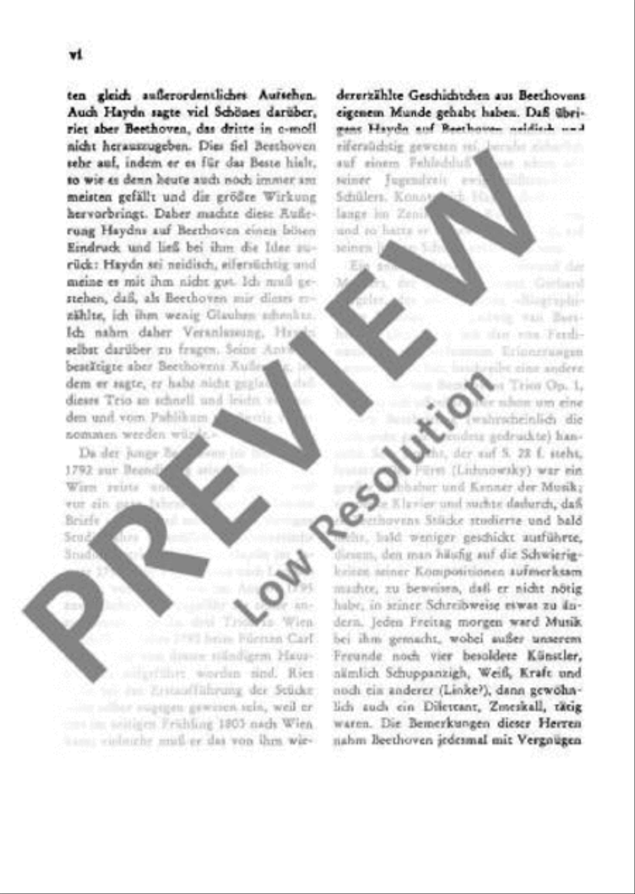 Piano Trio No. 3 C minor Piano Trio scores gallery preview page 7
