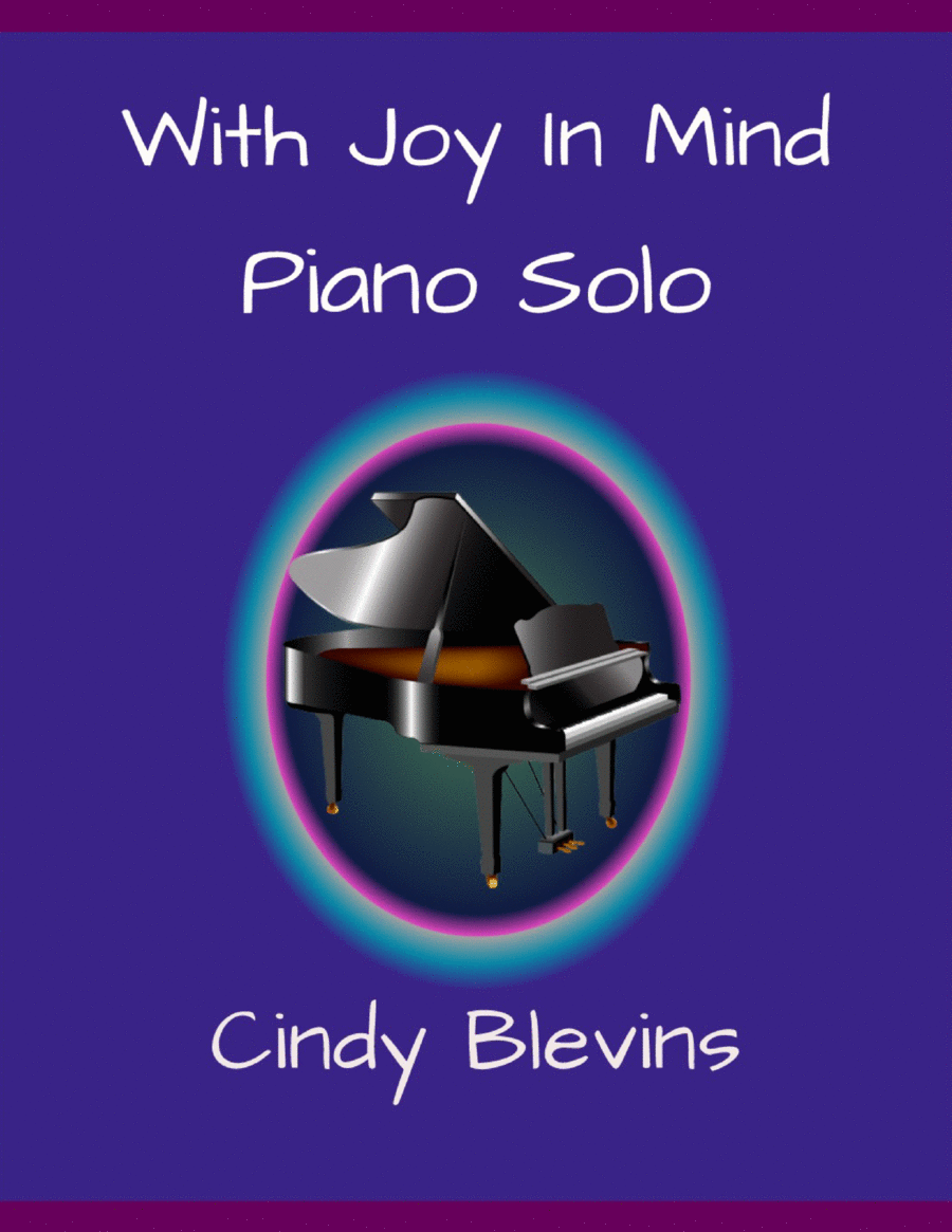 With Joy In Mind, original piano solo Piano Solo scores gallery preview page 1