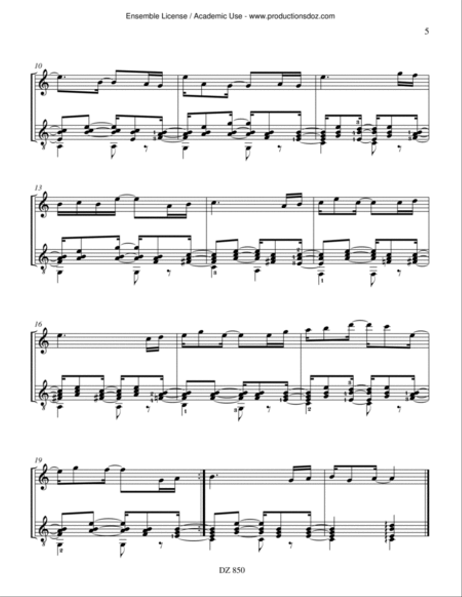 Brasileirinhas Flute scores gallery preview page 5
