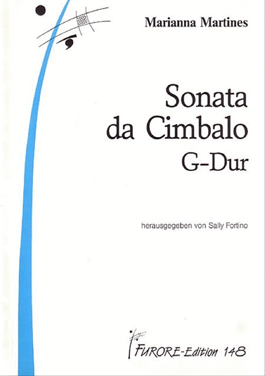 Sonata da Cimbalo G-Dur Sonata da Cimbalo G-Dur Harpsichord scores gallery preview page 1