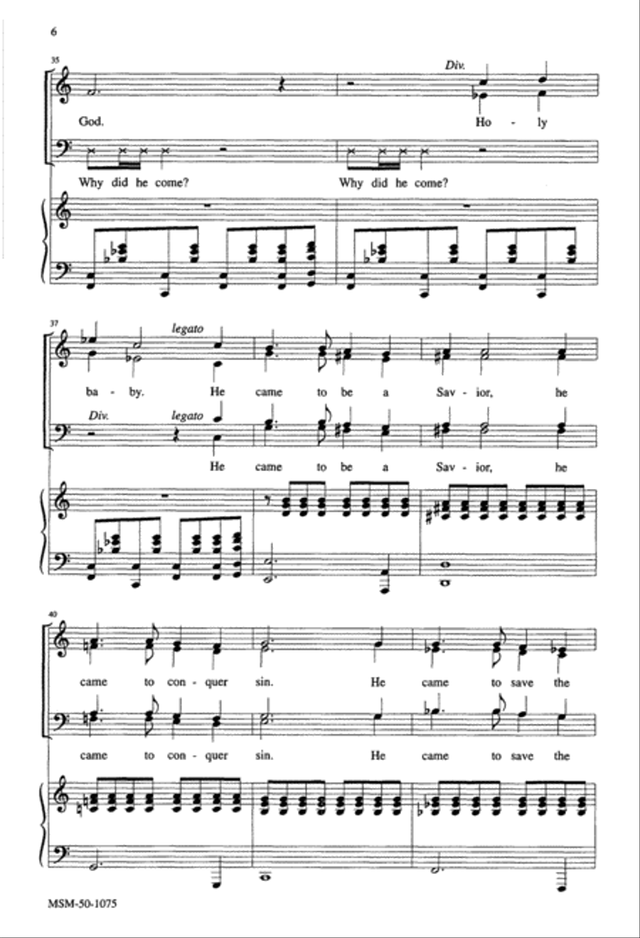 Did You Hear the Music? Did You Hear the Music? 4-Part scores gallery preview page 5