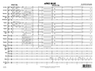 Book cover for Afro Blue (arr. Michael Sweeney) - Full Score