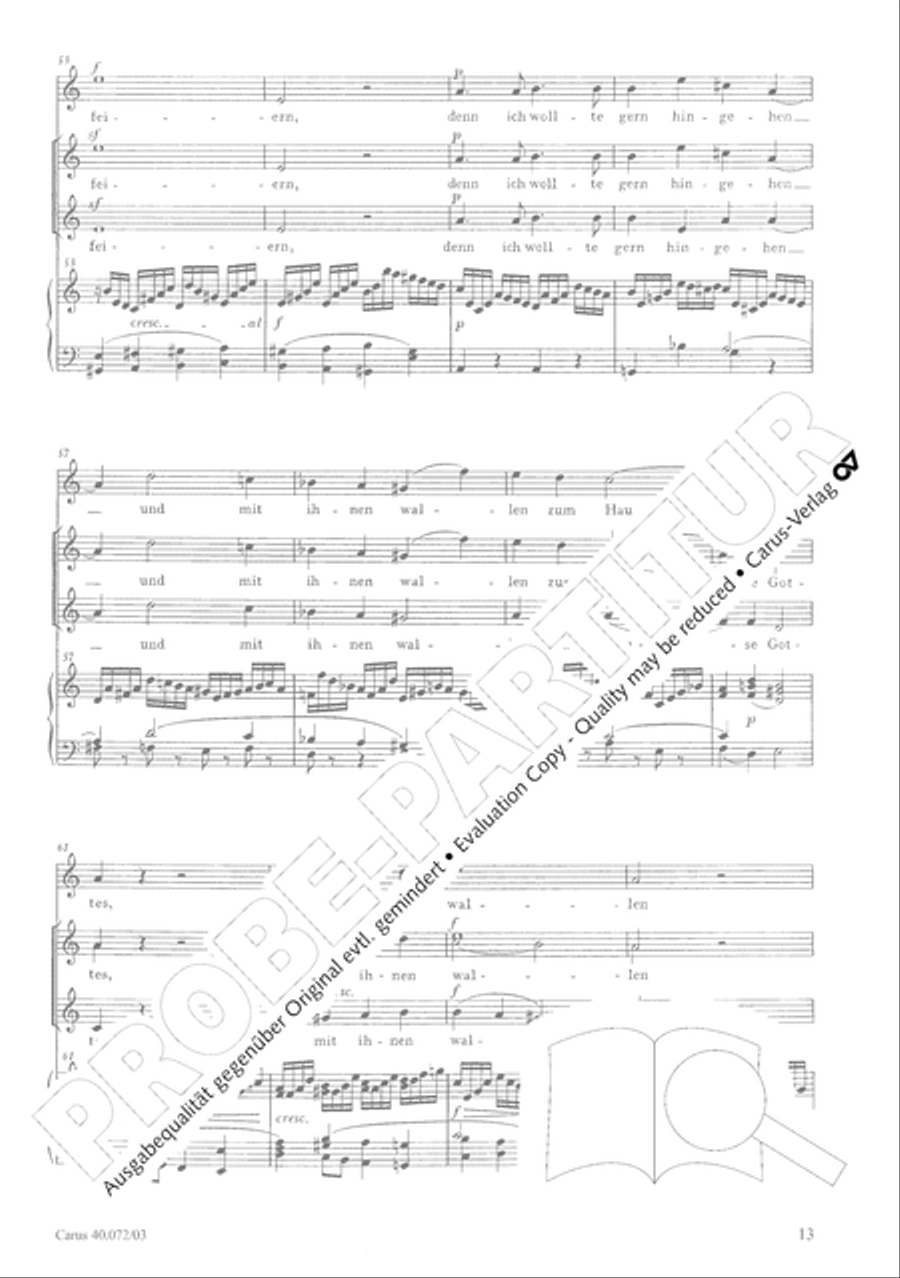 Psalm 42 4-Part scores gallery preview page 18