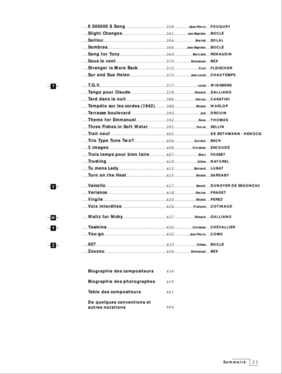 Livre du Jazz en France Livre du Jazz en France Score scores gallery preview page 17