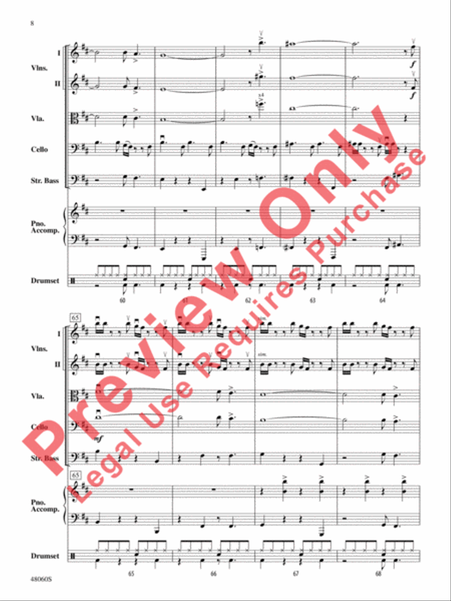 7 Rings String Orchestra scores gallery preview page 9