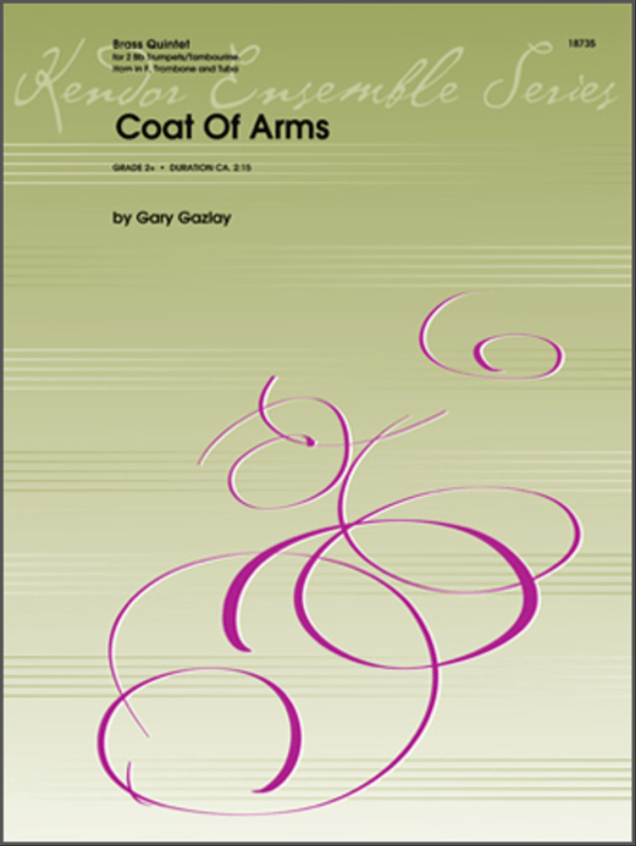 Coat Of Arms Horn scores gallery preview page 1