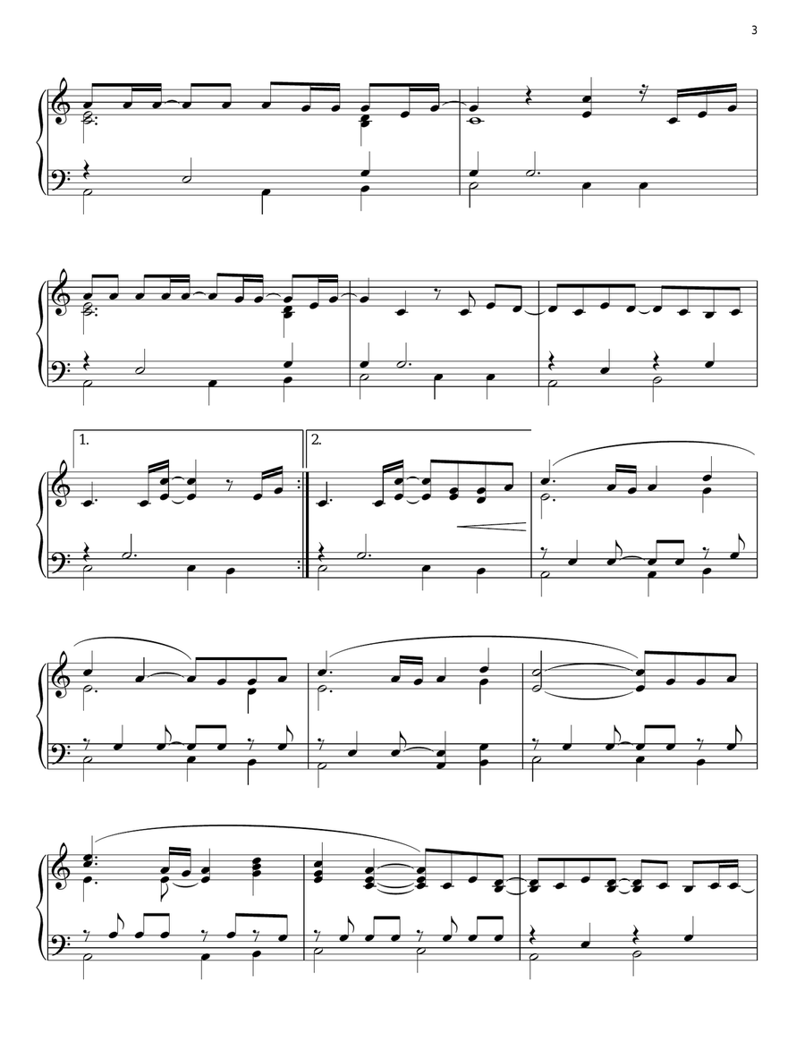Next To Me Next To Me Piano Solo scores gallery preview page 3