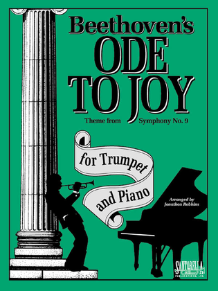 Book cover for Ode To Joy for Trumpet and Piano