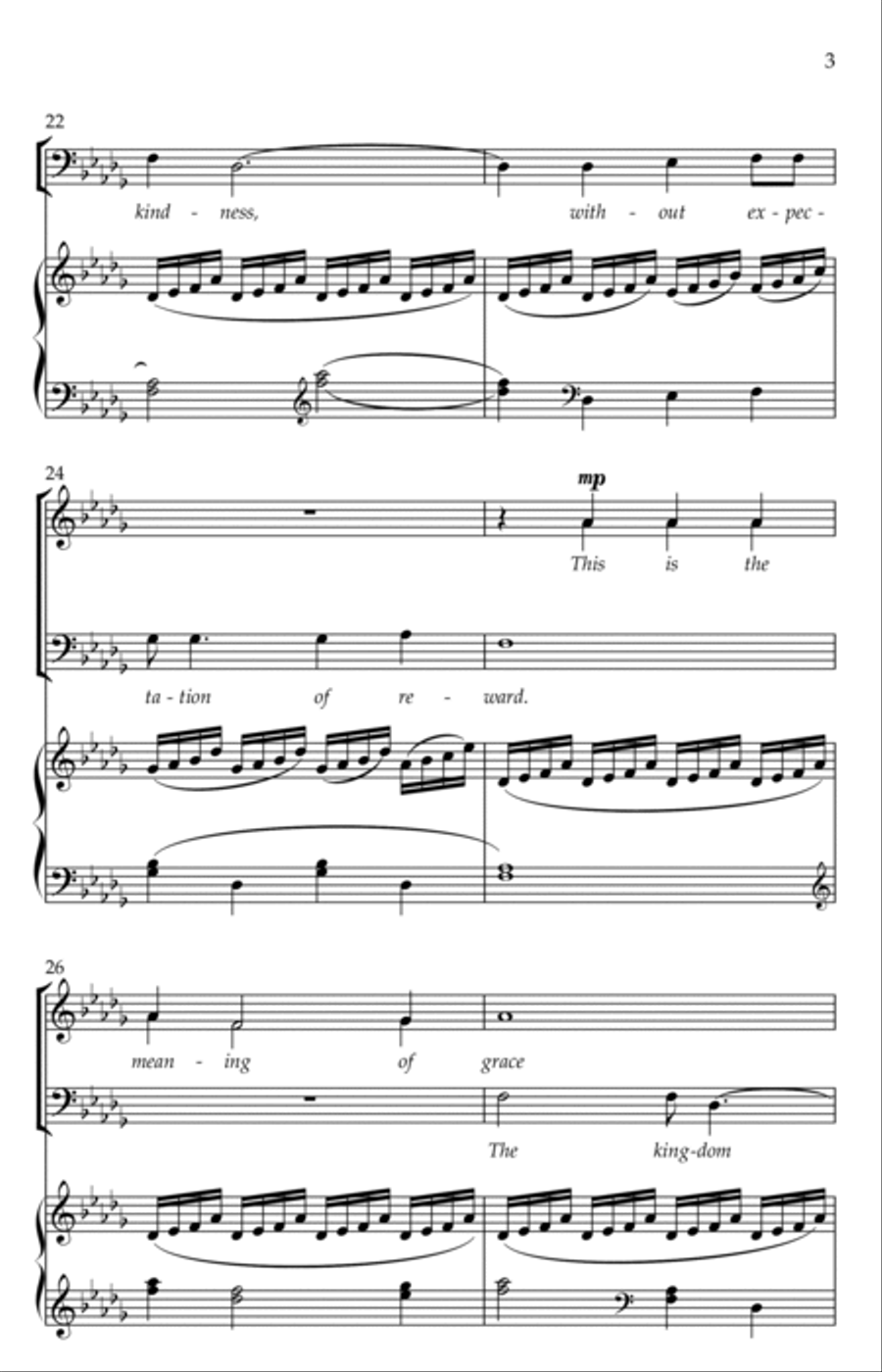 Six Words Six Words 4-Part scores gallery preview page 3