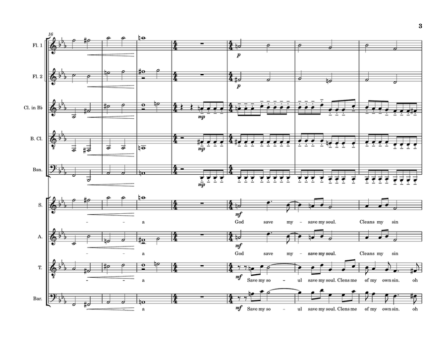 Angel No.2 Large Ensemble scores gallery preview page 3