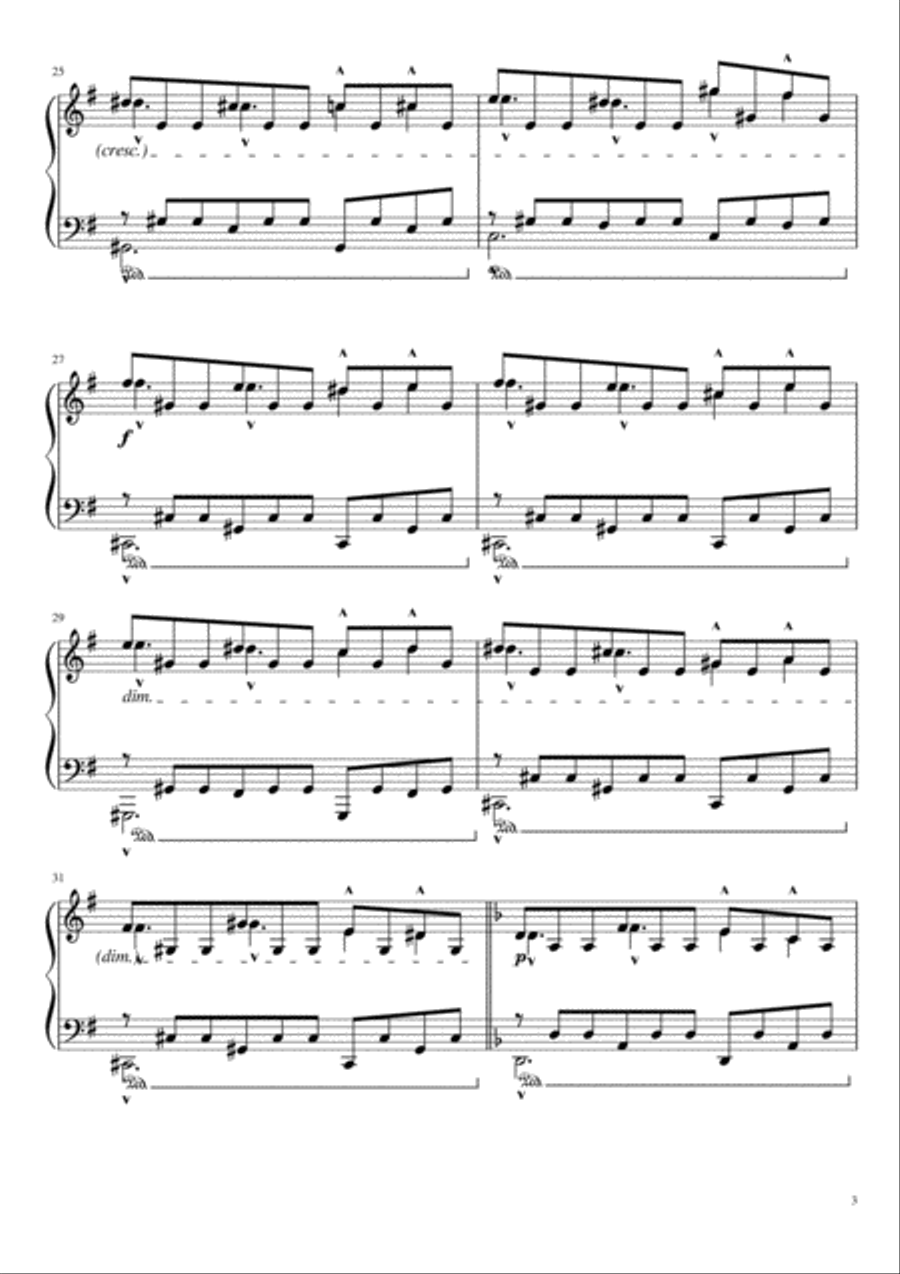 Immerse Piano Solo scores gallery preview page 3