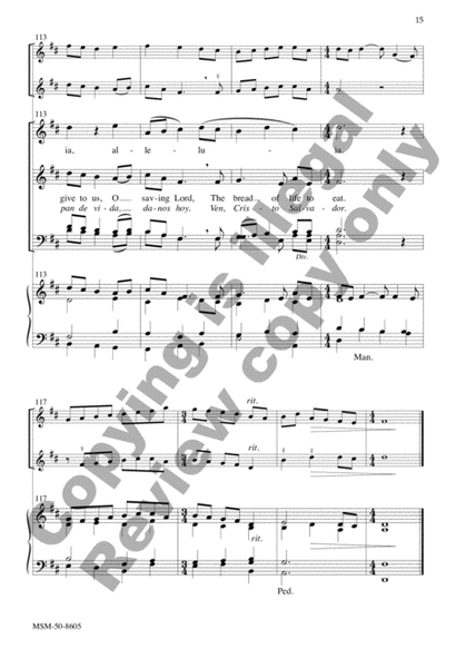 Gift of Finest Wheat (Choral Score) image number null