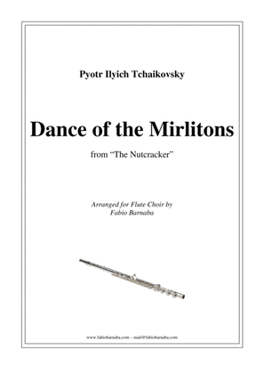Book cover for Dance of the Mirlitons from "The Nutcracker" - for Flute Choir